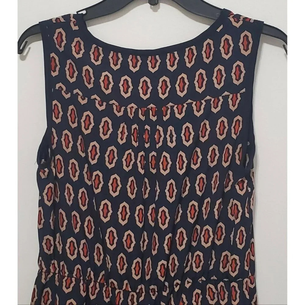 ANTHROPOLOGIE LILKA Samedi Geometric Crop Romper Jumper NWT - Picture 7 of 8